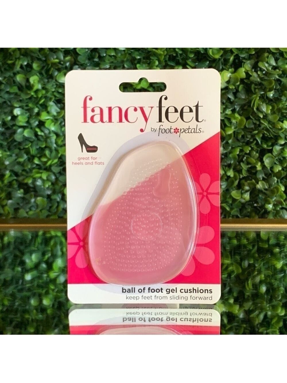 Fancy Feet Ball of Foot Gel Cushions | NEW | Reusable | by Foot Petals